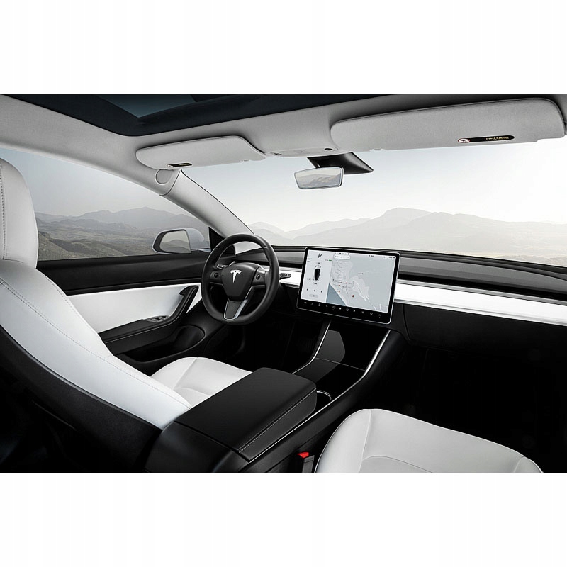 Folia Ochronna PPF do Wnętrza - Tesla Model 3- Przezroczysta ochrona