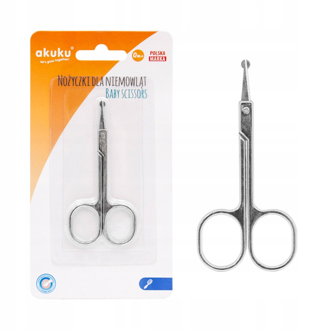 AKUKU NOŻYCZKI DO PAZNOKCI dla niemowląt i dzieci