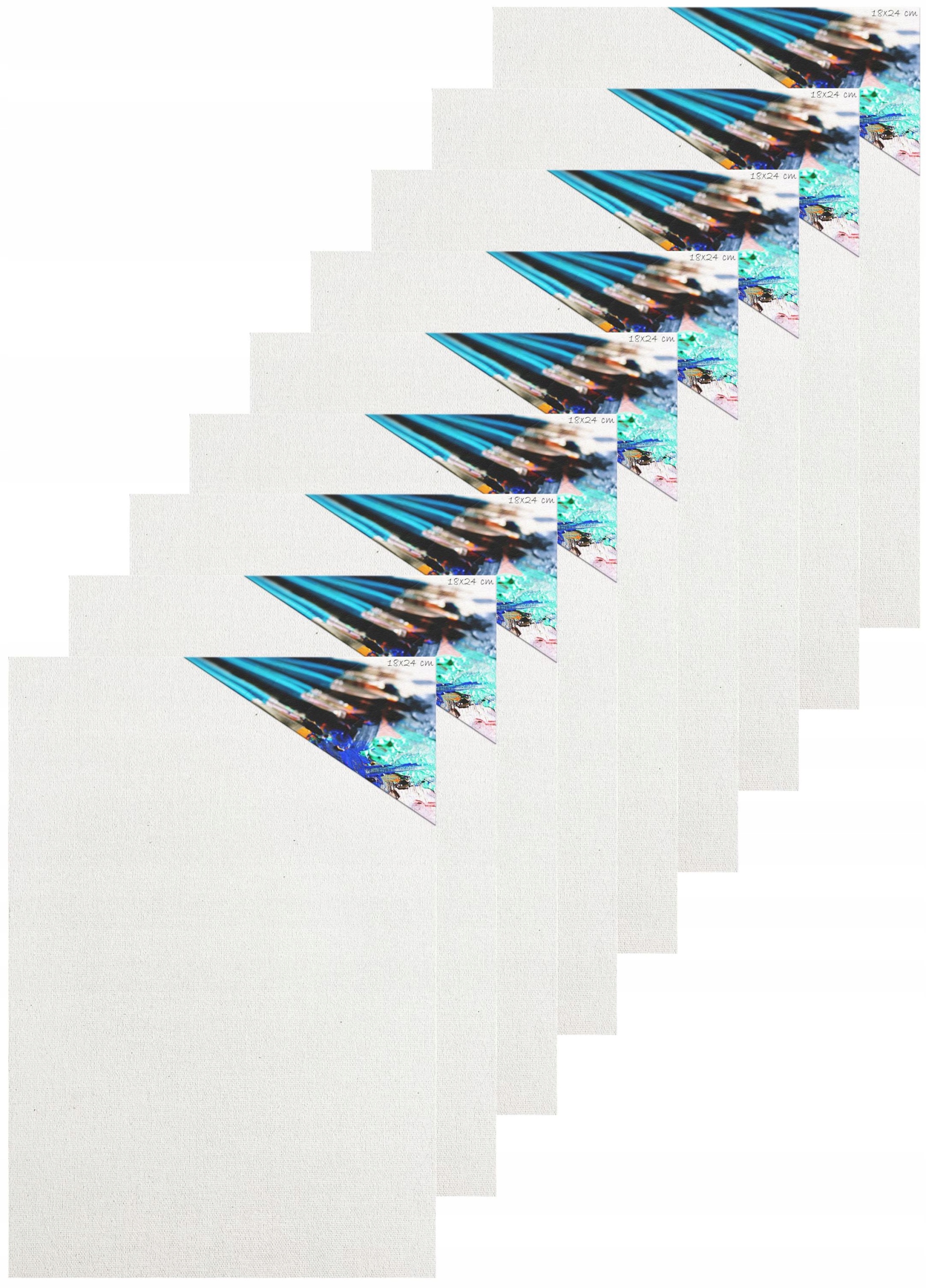 Malířská Tabule 18x24 Malířské Plátno 18/24 cm Kusů 9