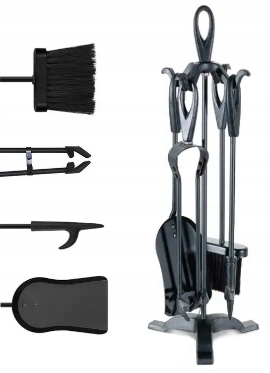 Krbové Nářadí 5V1 Bergen Nářadí Příslušenství Ke Krbu A Kamnům Pohrabáč