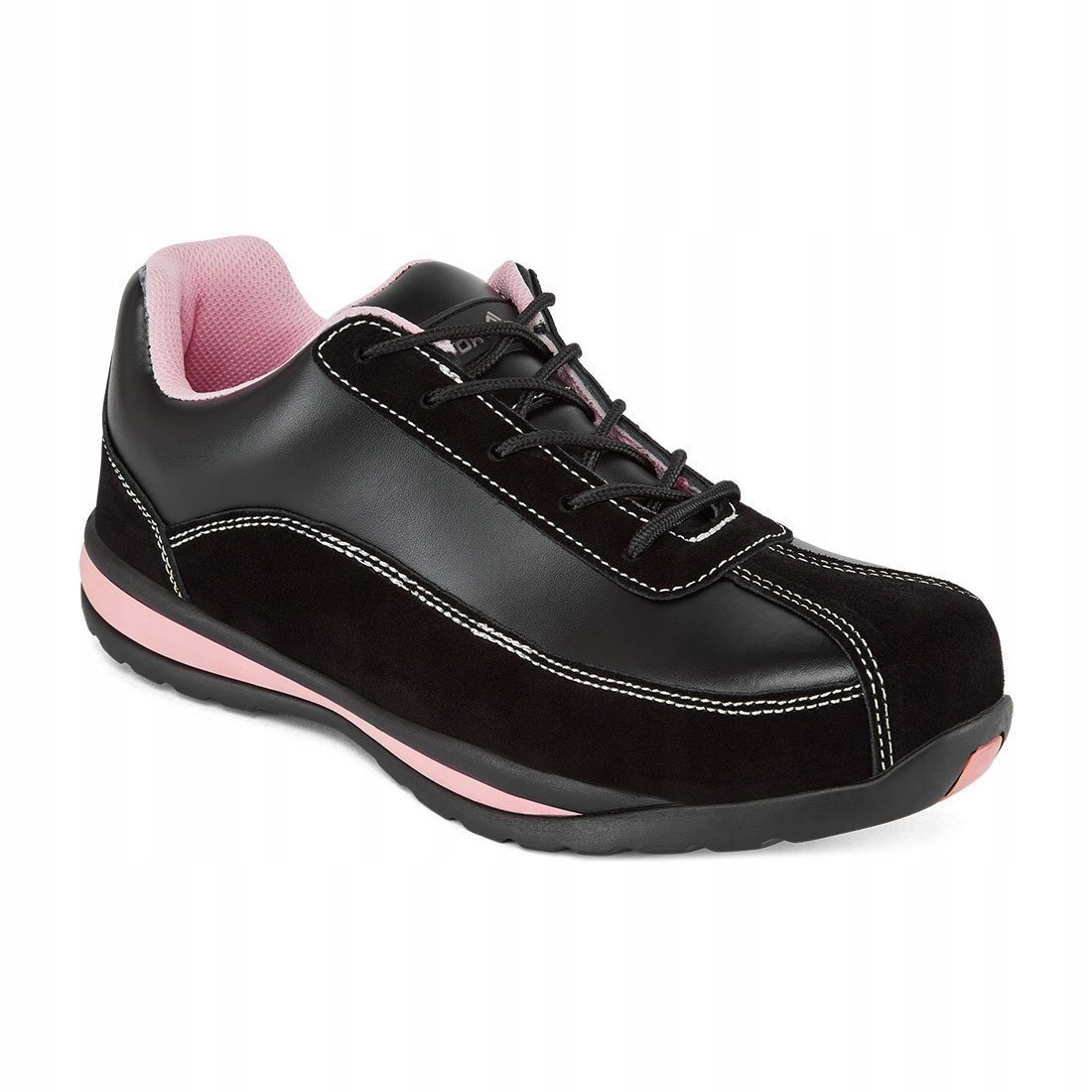 Dámská sportovní polobotka Steelite Trainer S1P Hro Černá/Růžová vel. 37