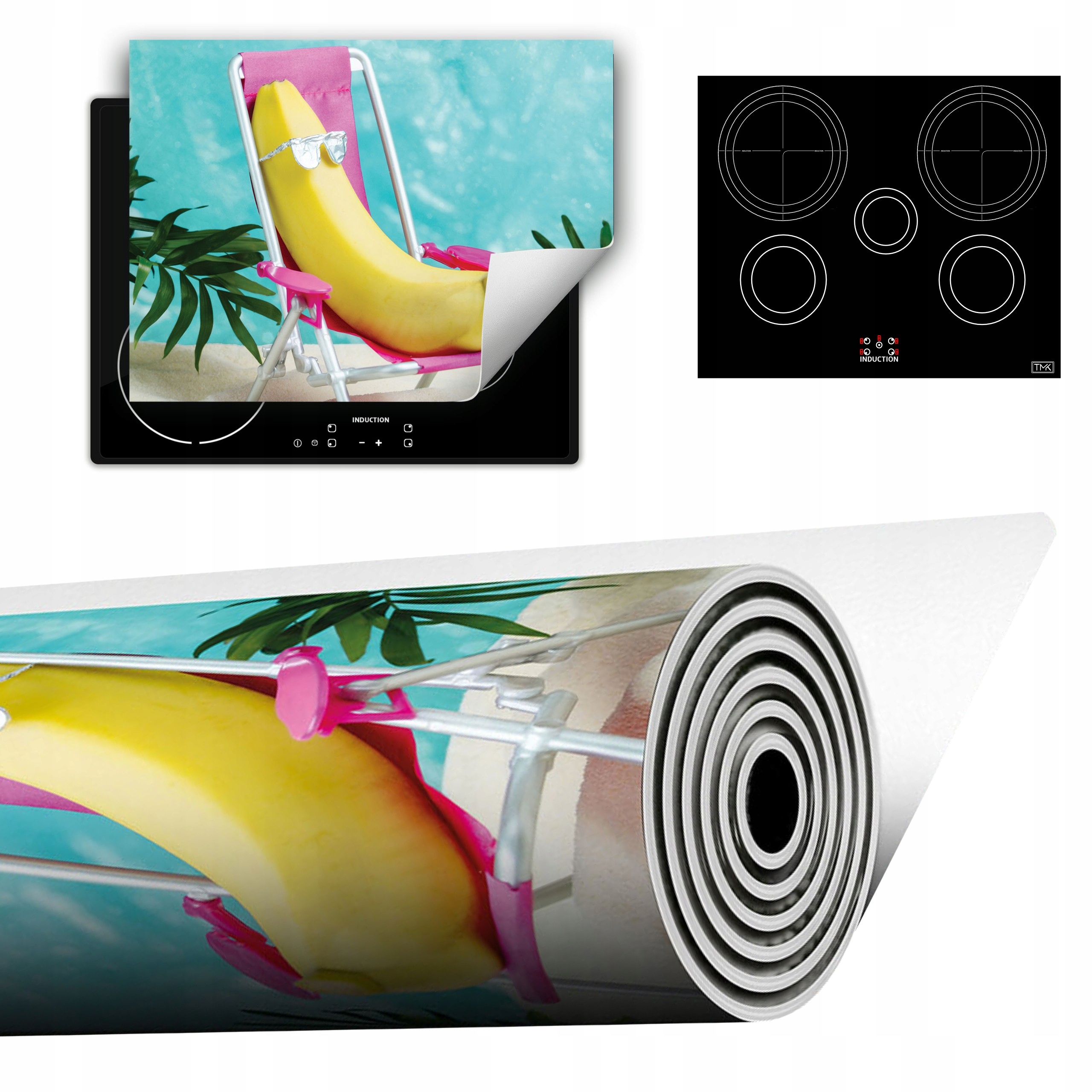 Vinylová Podložka Do Kuchyně Více Místa 70x52 Pláž
