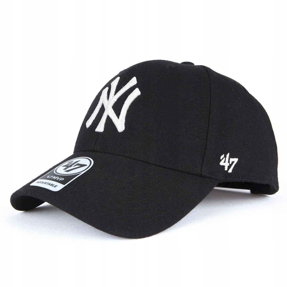 47 Brand Čepice s kšiltem černá Ny Yankees B-MVPSP17WBP-BK