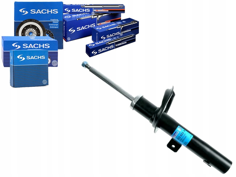 Tlumič Peugeot 206 206+ 1.1-2.0D 09.98- Sachs Asistent Kolize #34