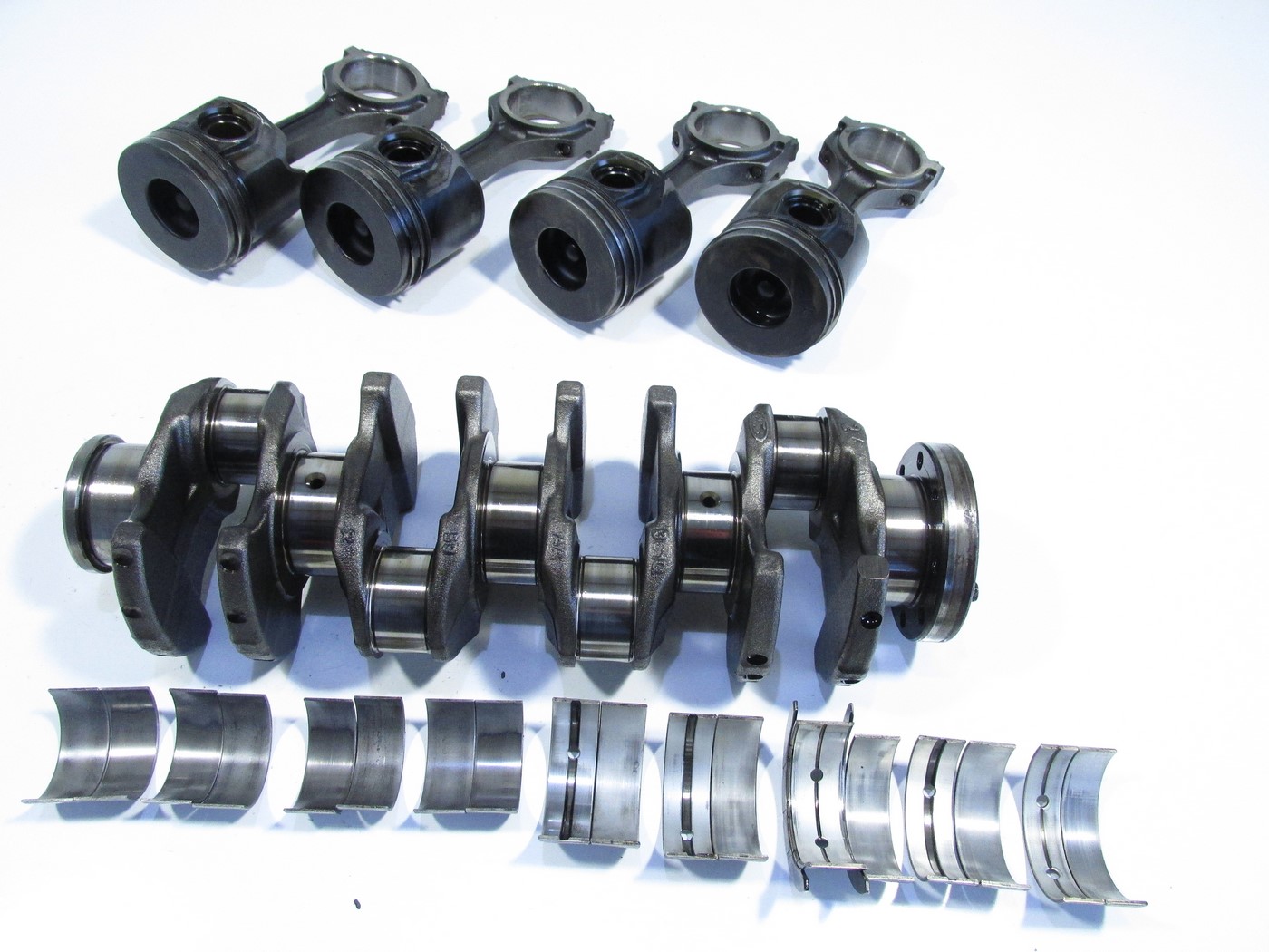 Wał korbowy tłok korbowód ford transit 2.4 tdci