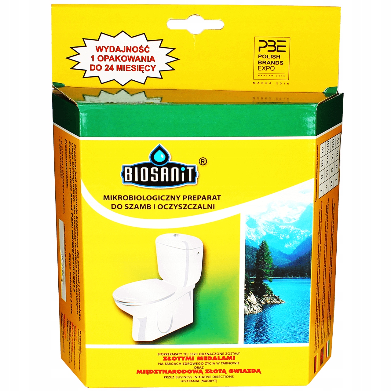 

Preparat do szamba proszek Aquafor Biosanit 0,5 kg