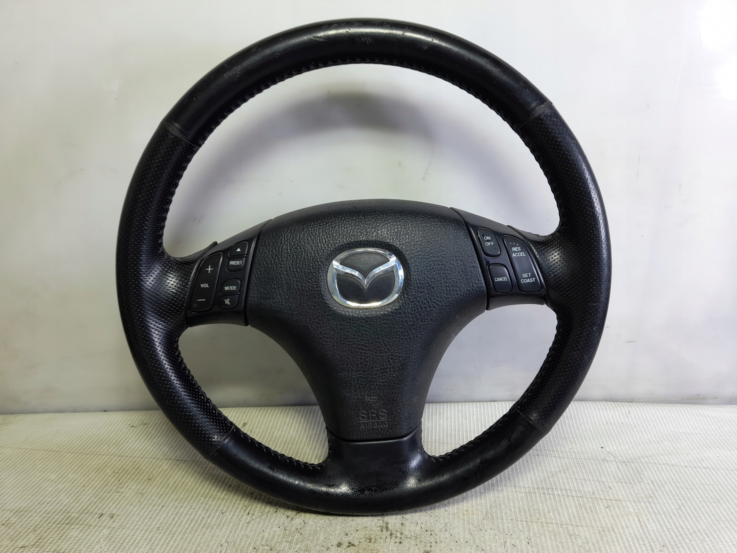 MAZDA 6 KIEROWNICA TRÓJRAMIENNA SKÓRA AIRBAG