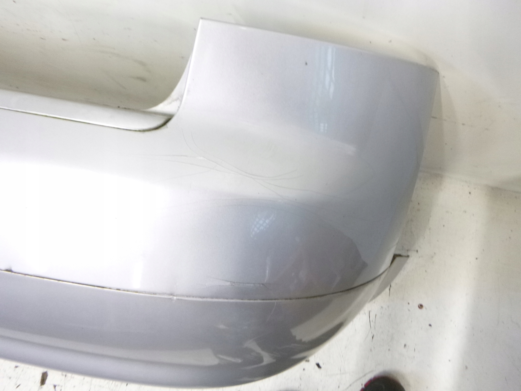 bumper rear Audi A4 B6 LY7W sedan 2003r. SREBNY