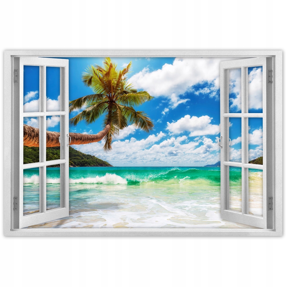 

Plakaty 120x80 Tropiki Palmy Plaża