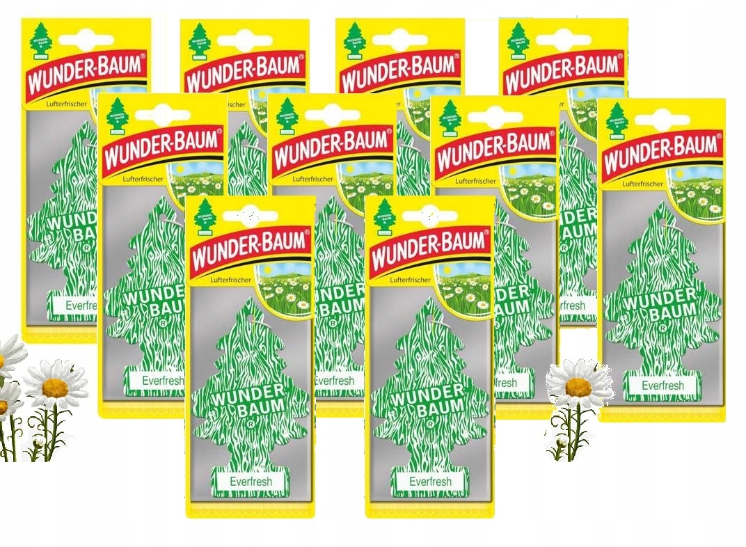 WUNDER BAUM ZAPACH CHOINKA EVERFRESH ZAWSZE ŚWIEŻY