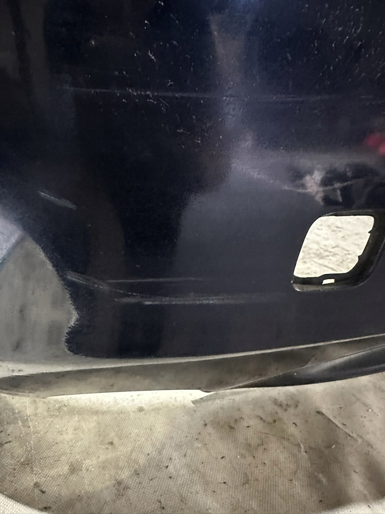 Stoßstange heck LEXUS GS 300 Sedan PDC Farbe graphit