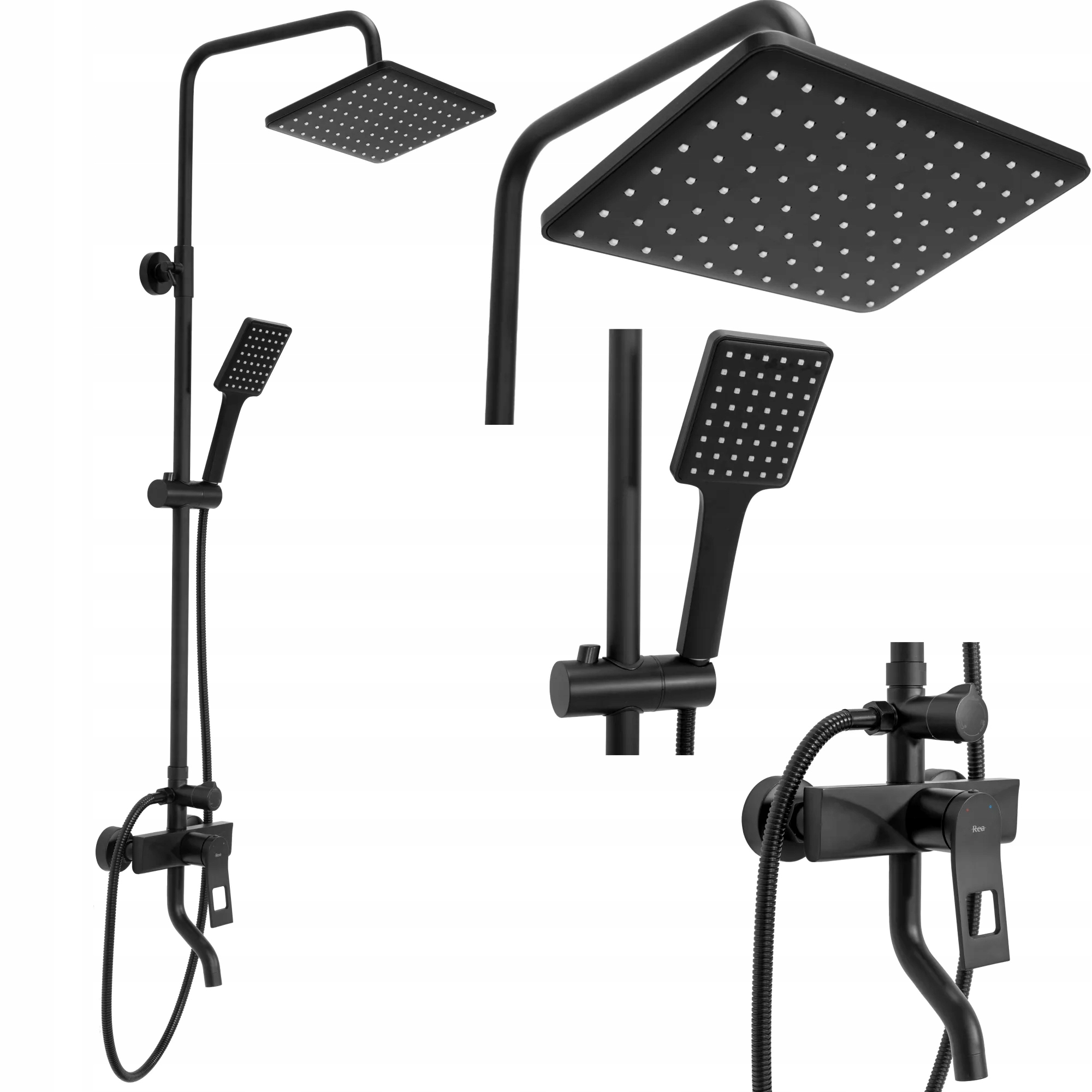 

Zestaw Prysznicowy Natryskowy Rea Soul Black