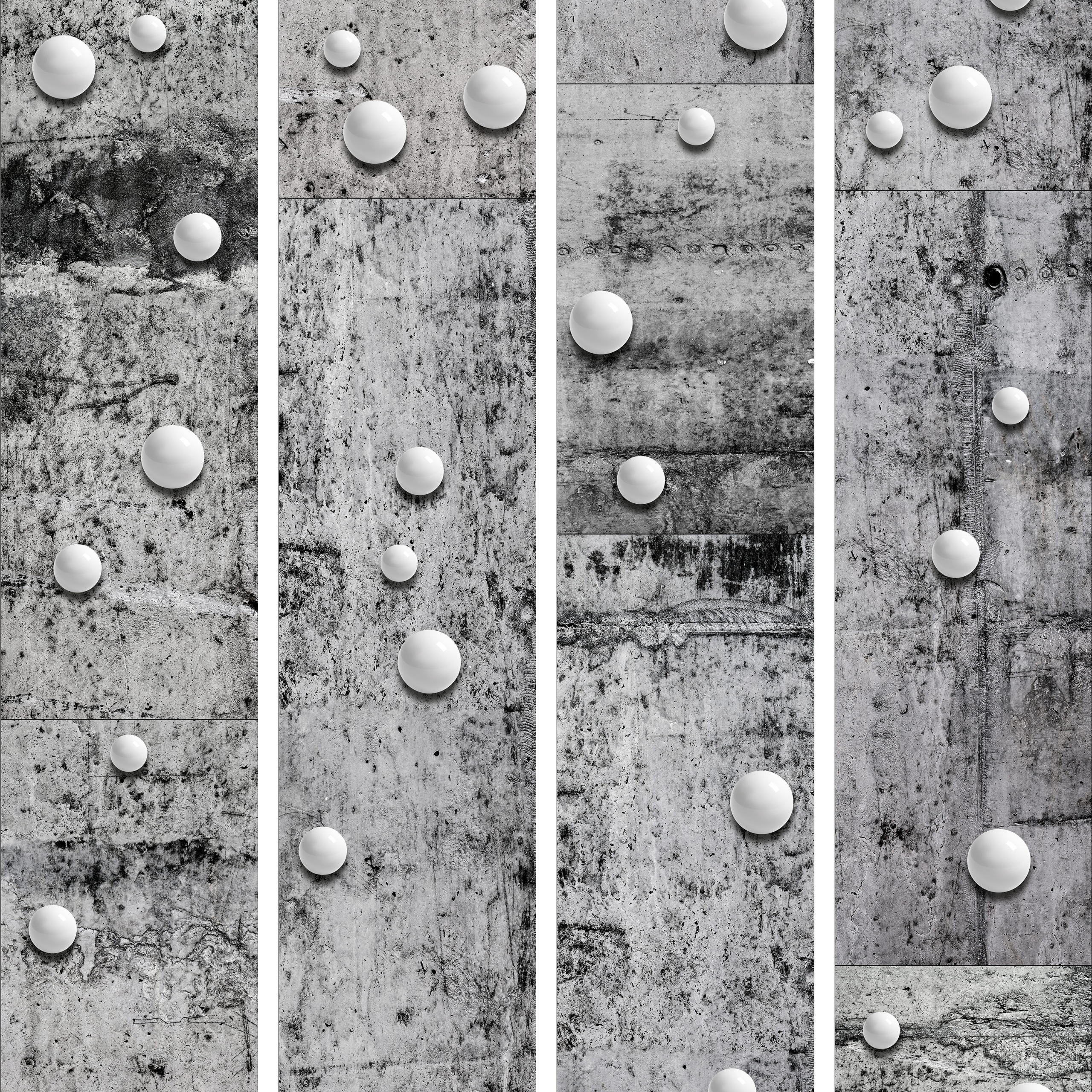 Samolepicí Tapeta Beton Kuličky 10 m f-A-0389-j-c