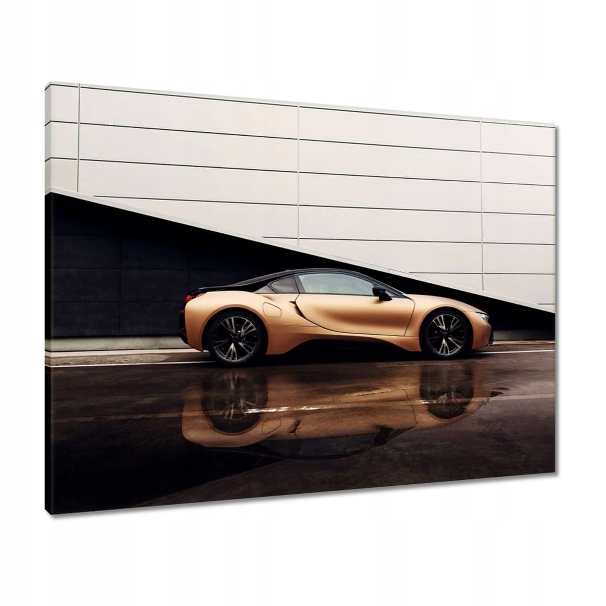Obrazy 80x60 Zlaté Bmw Auto