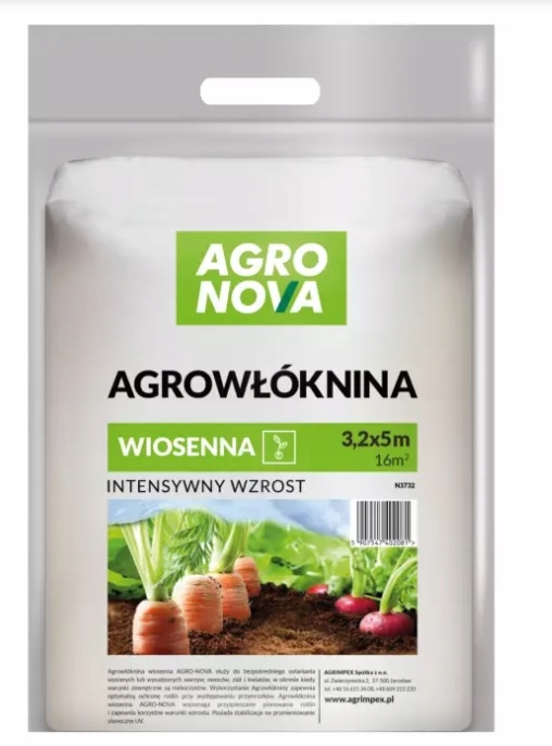 

Agrowłóknina Agro-Nova wiosenna 3,2x5m 16m2