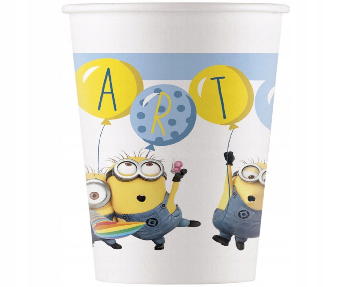 

Kubeczki papierowe Minions Minionki