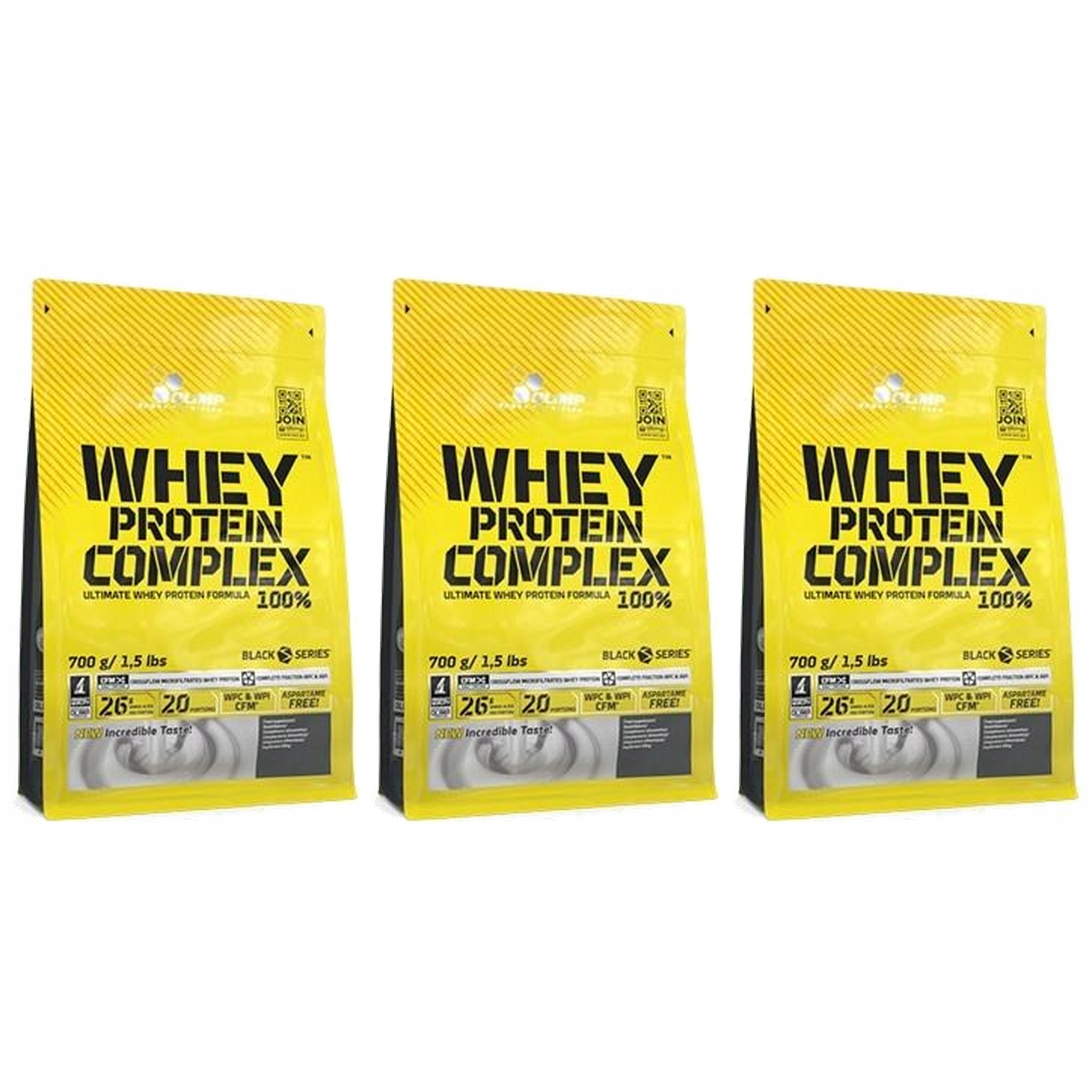 3x Protein Whey Protein Complex 100% syrovátka Izolát Hmotnost 700 g Olimp