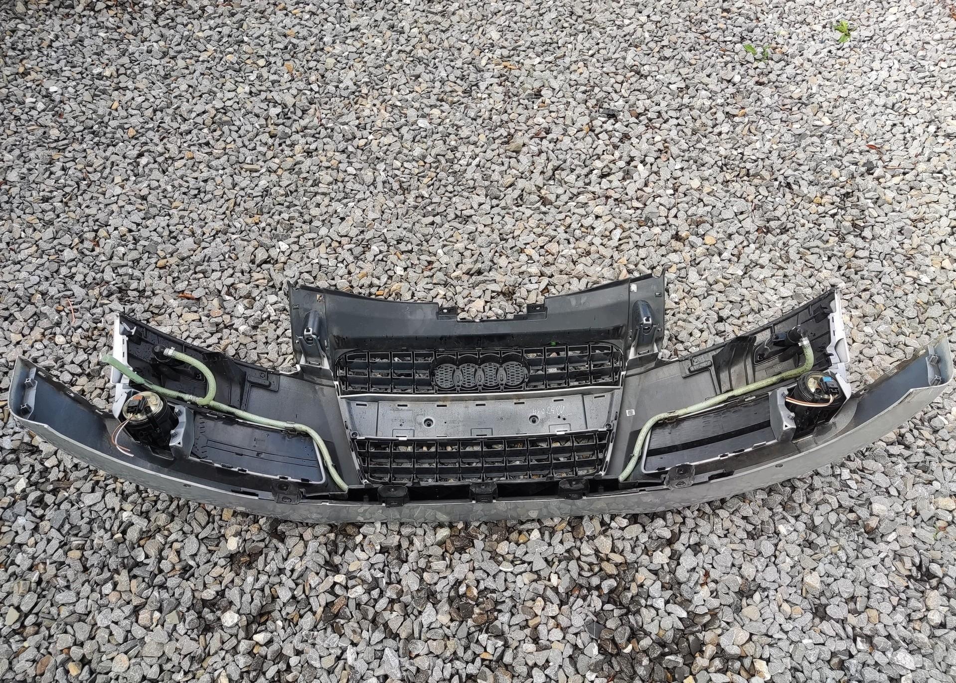 bumper front complete fog lights washers AUDI TT II 8J 2006-2010