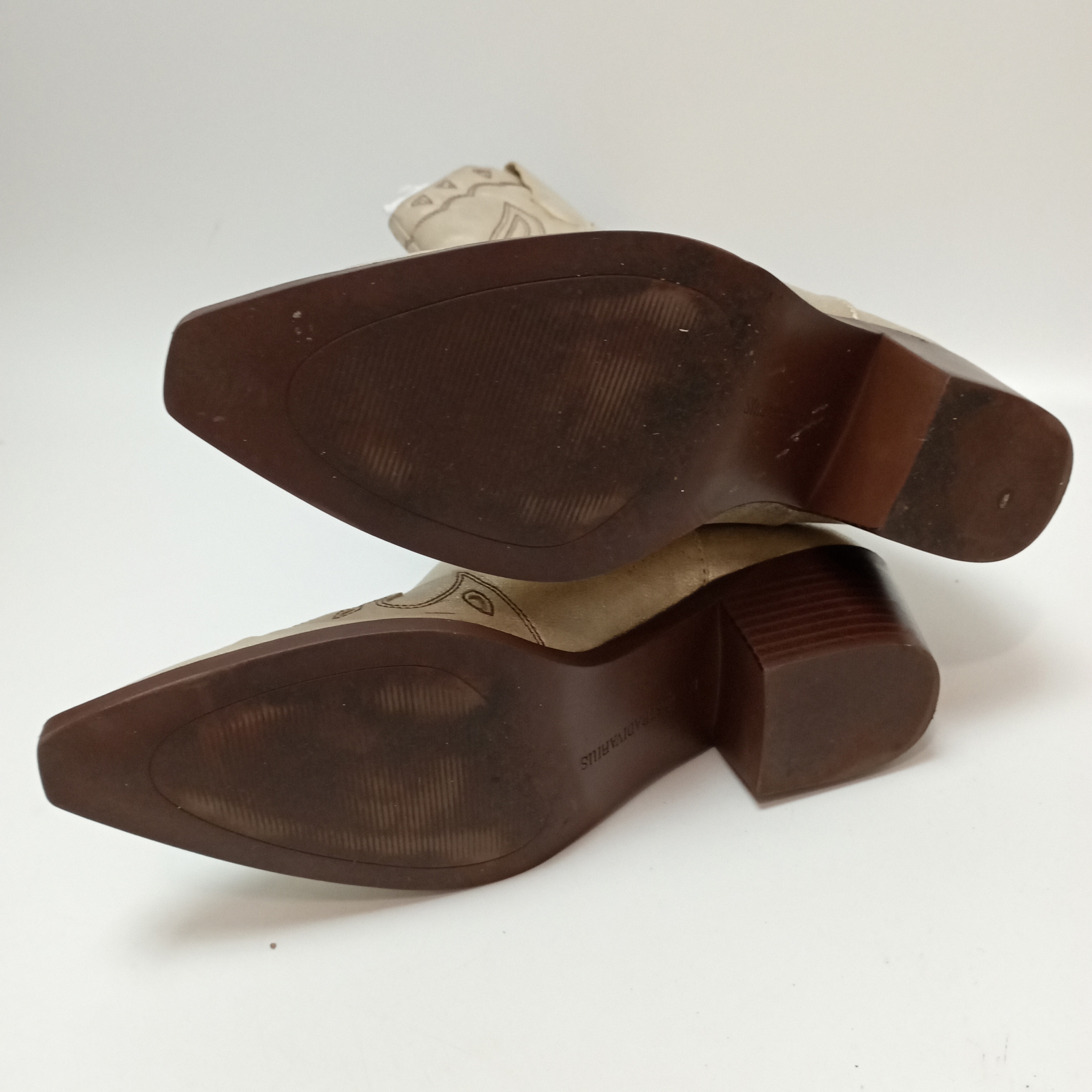 Stradivarius Złote metaliczne kowbojki 38 Marka Stradivarius