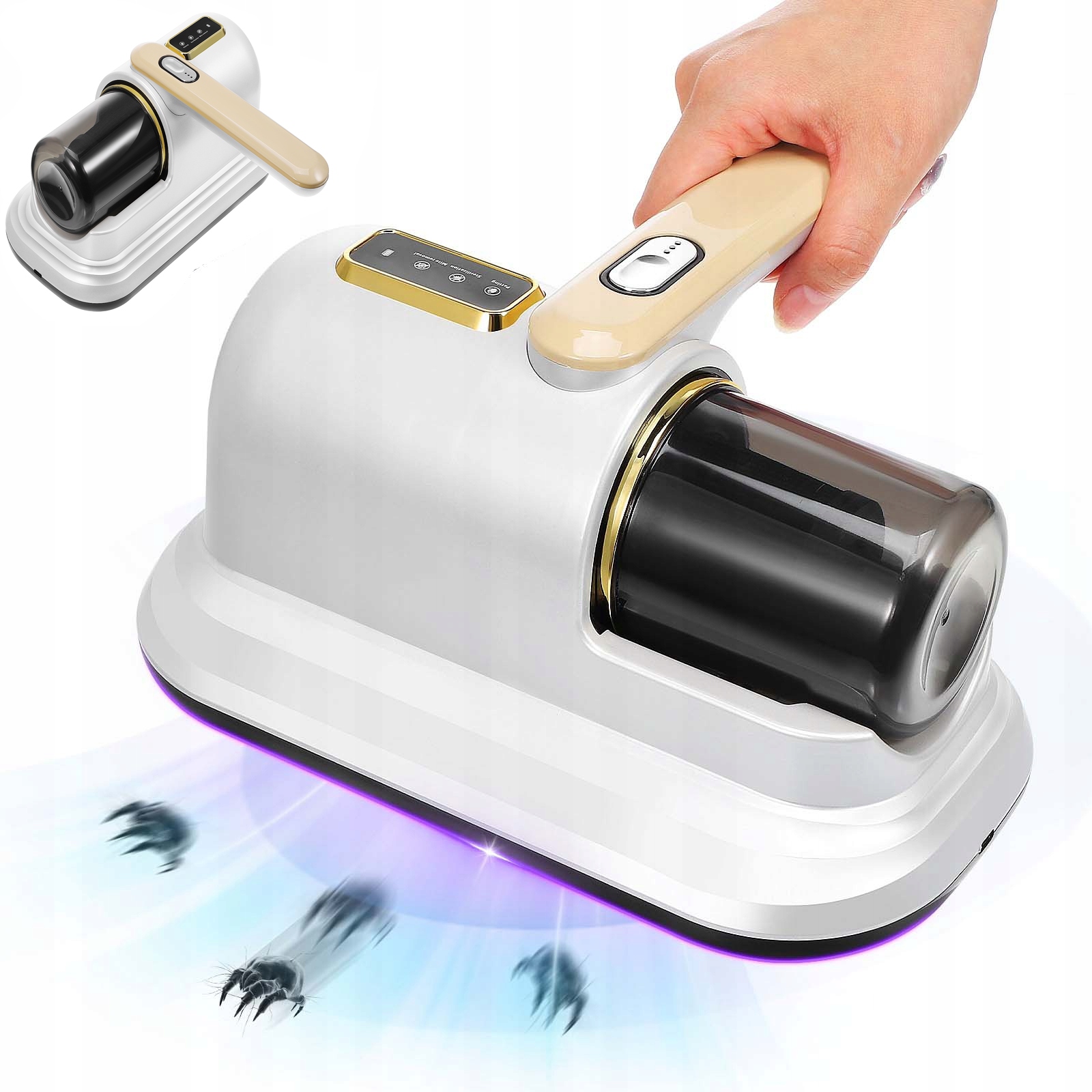 Přenosný Uv Vysavač Se Silným Sáním Na Nábytek A Lůžka