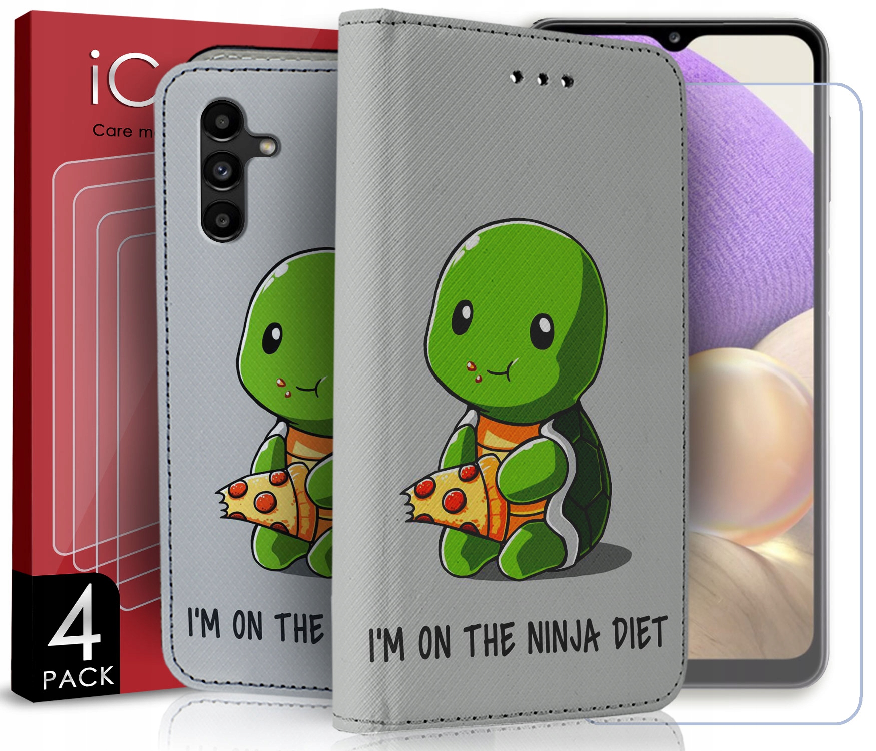 ETUI DO SAMSUNG GALAXY A13 5G WZORY + SZKŁO 4SZT