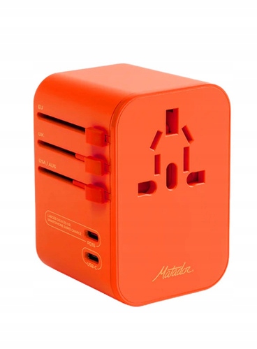 Cestovní adaptér Matador Global Travel Adapter – není oranžový