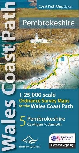 PEMBROKESHIRE COAST PATH MAP GUIDE (KSIĄŻKA)