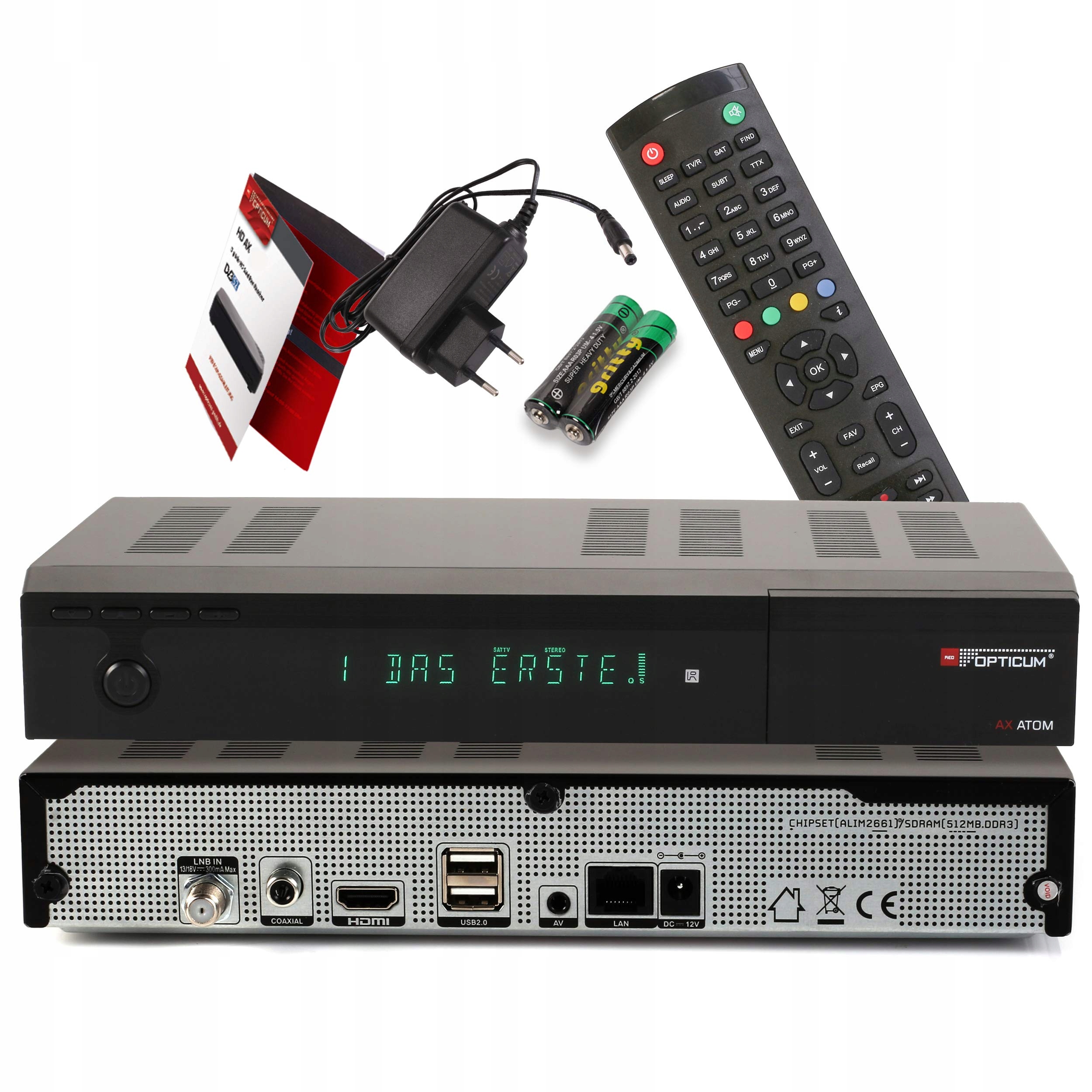 Dekoder DVB-S2 RedOpticum 33205