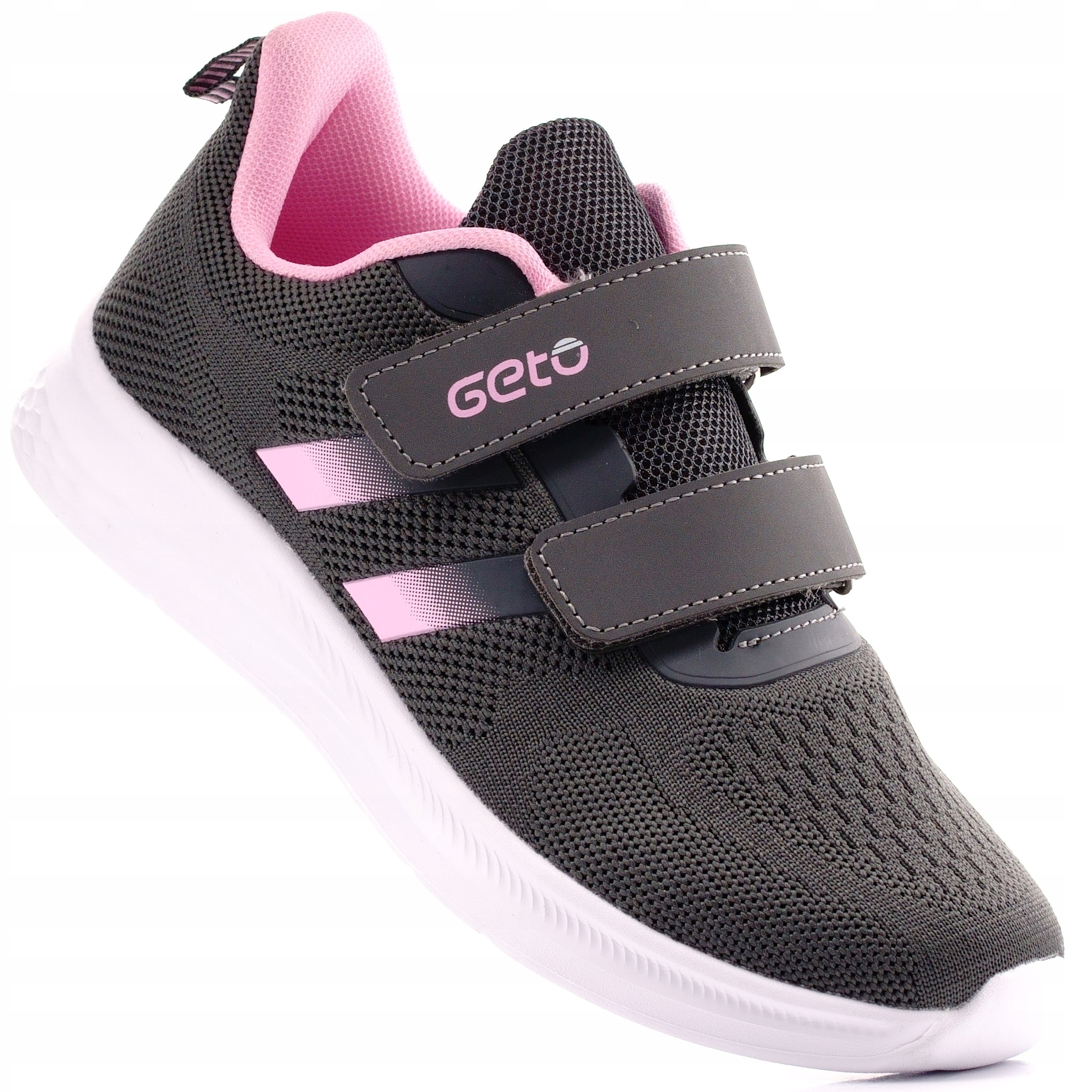 Buty Sportowe Adidasy Młodzieżowe Siatkowe Lekkie Na Rzepy 2550 39