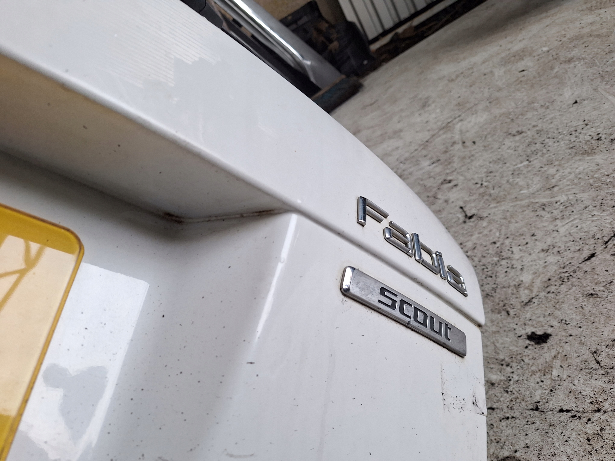 SKODA FABIA II 06-14 boot door KOMBI