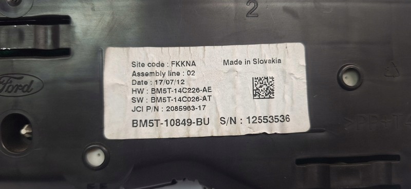 dials FORD FOCUS MK3 BM5T10849BU