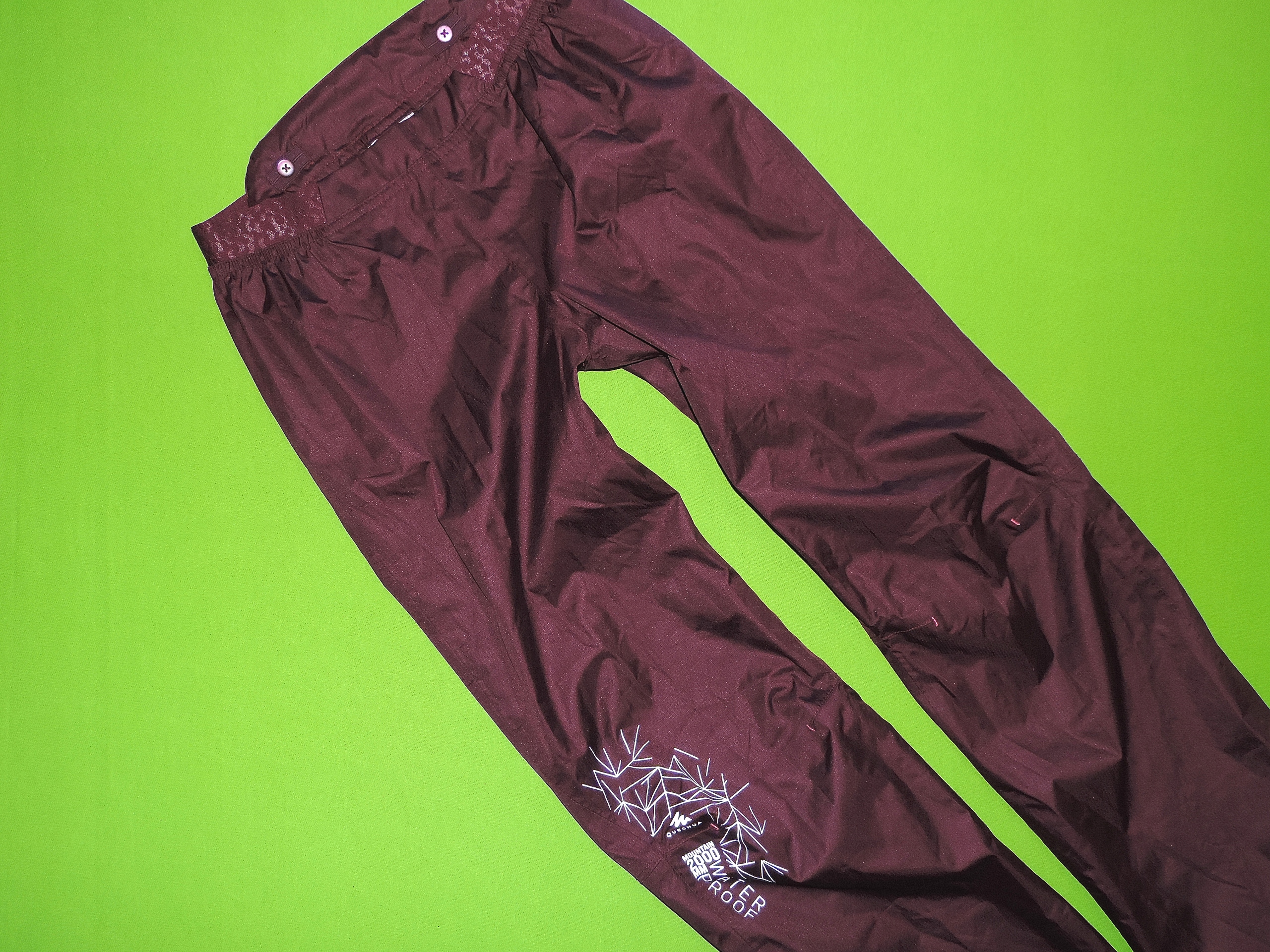 DECATHLON__DZIEWCZĘCE SPODNIE PRZECIWDESZCZOWE_146 Rozmiar (new) 146 (141 - 146 cm)