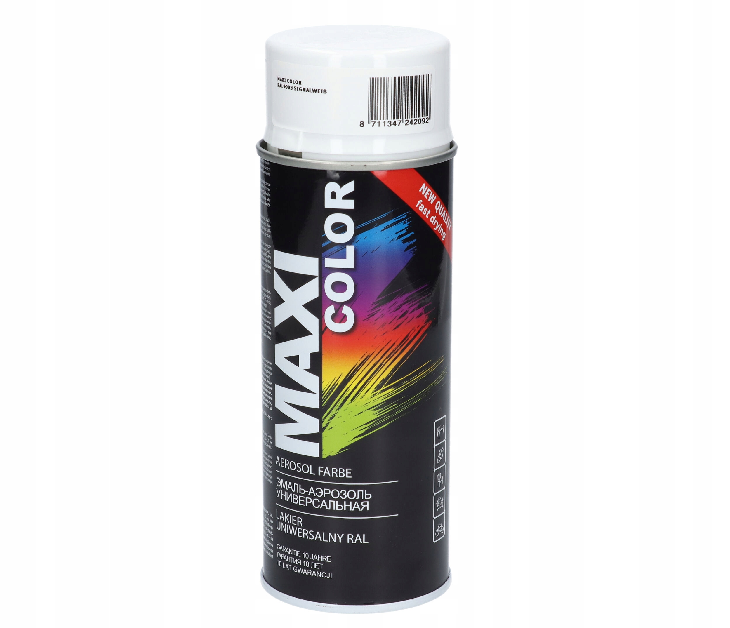 

Maxi Color Ral 9003 Farba Lakier Biały Sygnałowy