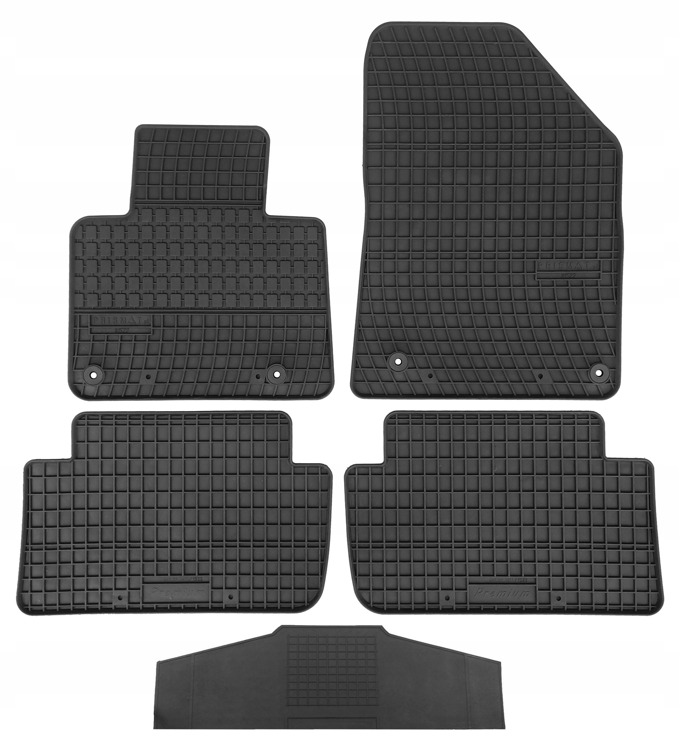 

Citroen C5 III 08-18 Dywaniki gumowe Osłona Prt