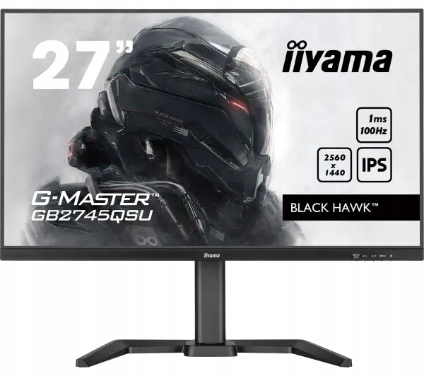 Monitor 27'' iiyama G-Master GB2745QSU-B2 Black Hawk 2560x1440 100 Hz Ips
