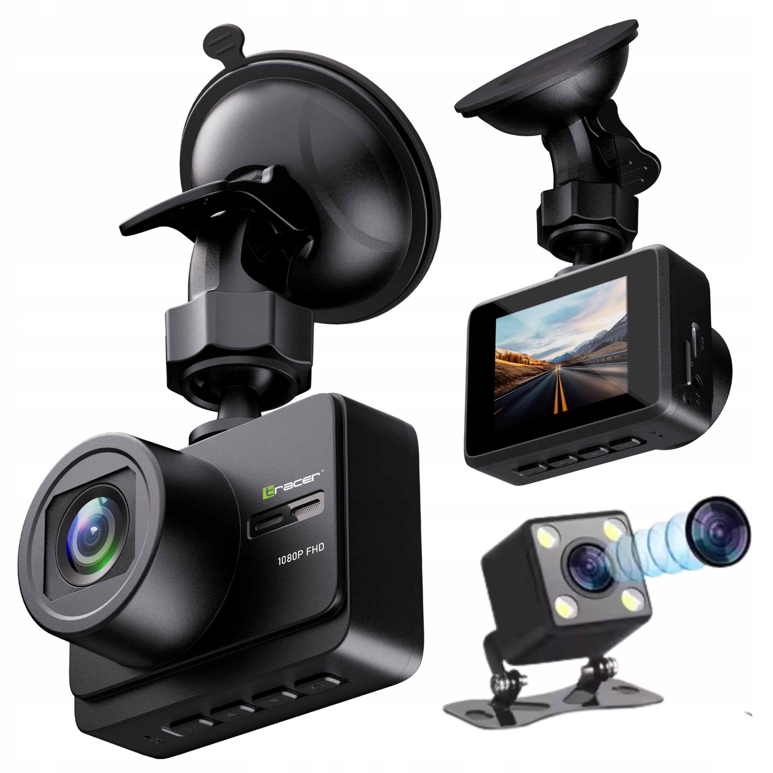 Wideorejestrator Tracer Spectra 2D Kamera Samochodowa Rejestrator Full Hd
