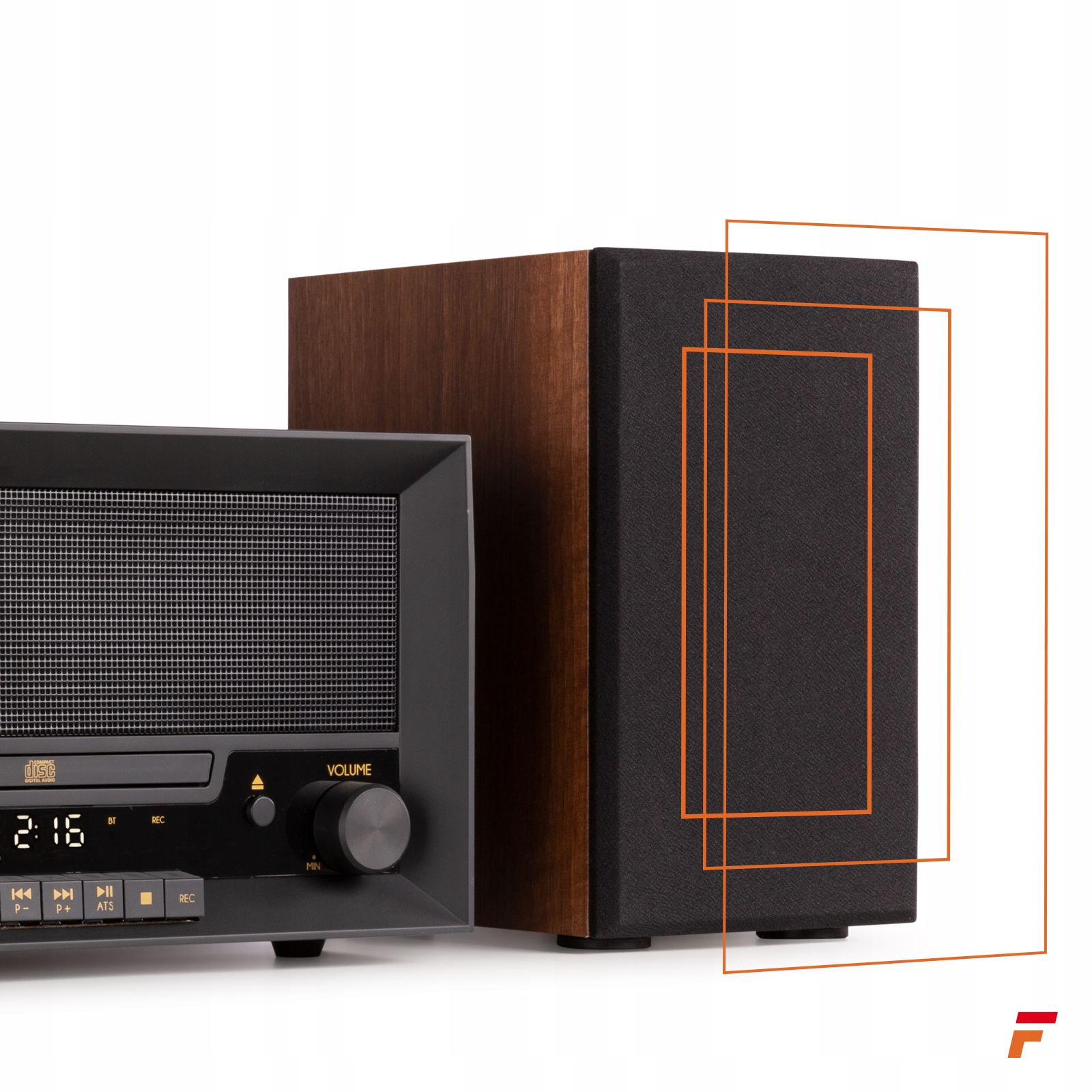 Gramofon Wieża Bluetooth CD USB nagrywarka+ winyl Złącza AUX USB