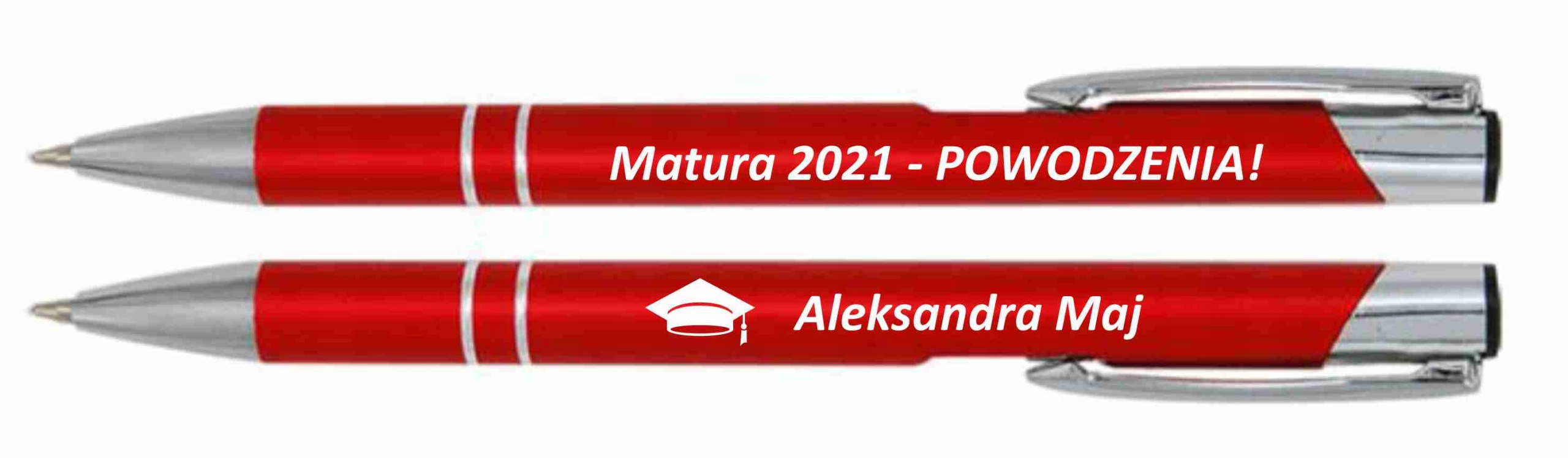 

Długopis met na Egzamin grawer od 1 szt. wk.czarny