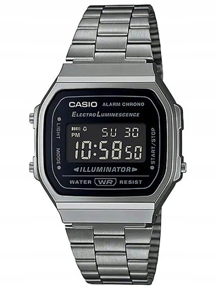 Pánské Hodinky Casio A168WGG-1BDF (zd088d) Klasika Box