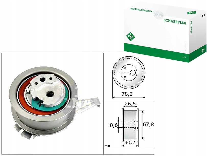 INA531 0894 10 Rolka Rozvodového Řemene Vw 1,6/2,0 Tdi Asistent řidiče #33