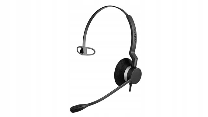 Jabra Biz 2300/Mono/USB/Drôt/Čierna
