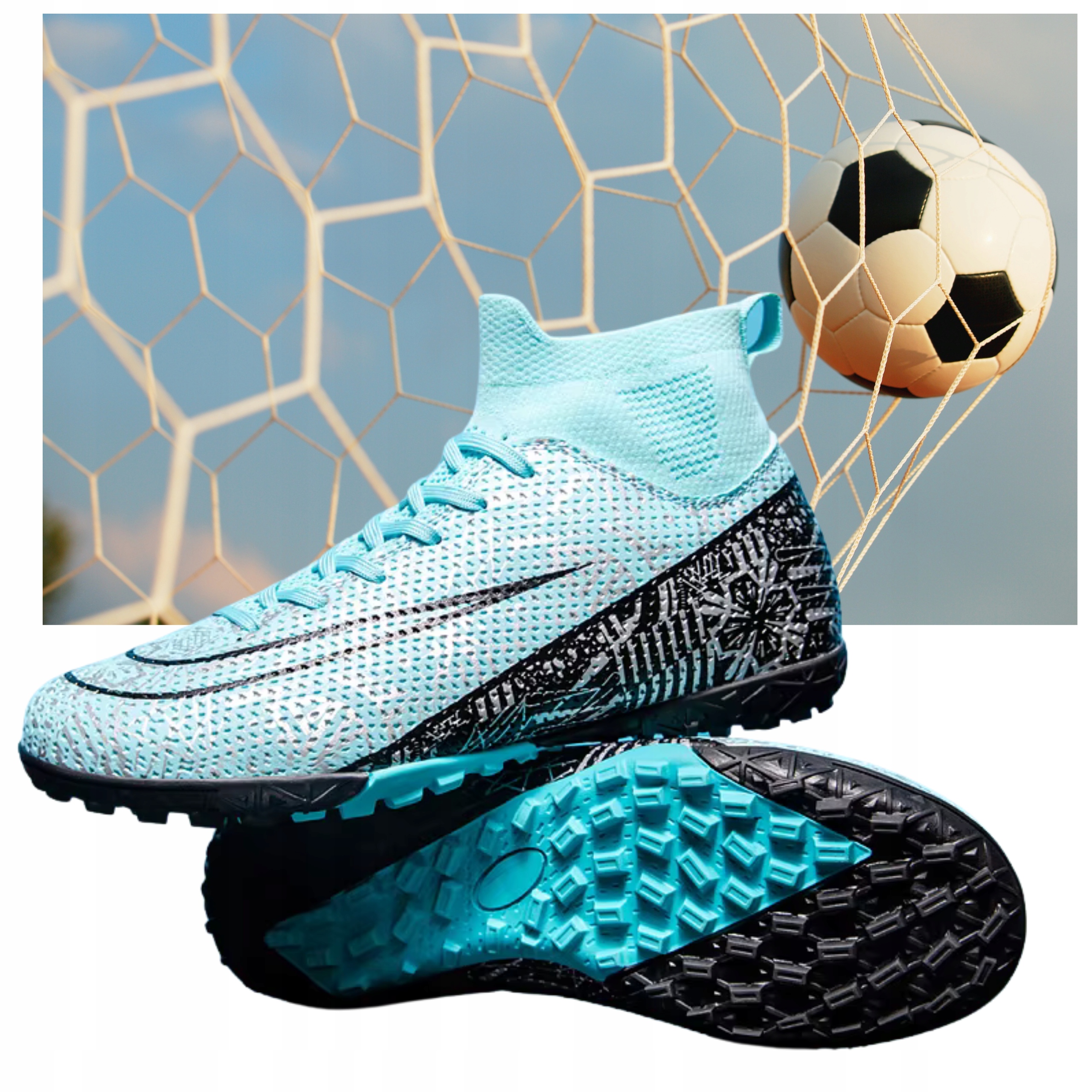 Halovky Dětské sportovní fotbalové boty tréninkové turfy na fotbal