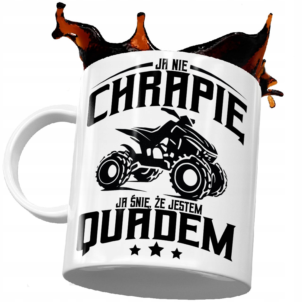 Ja Nie Chrapię Kubek Quad