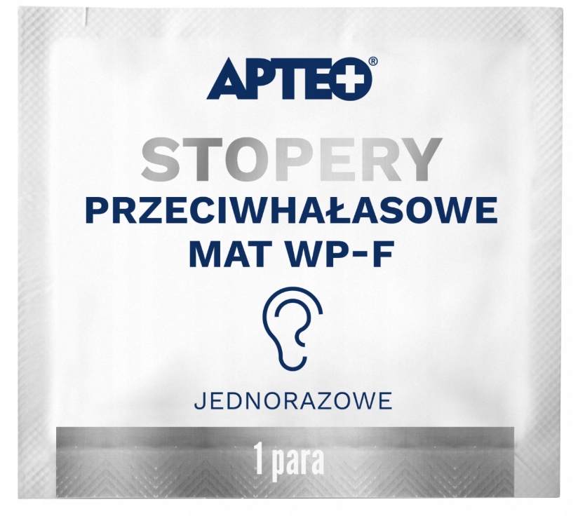 

Apteo, Stopery przeciwhałasowe, 1 para