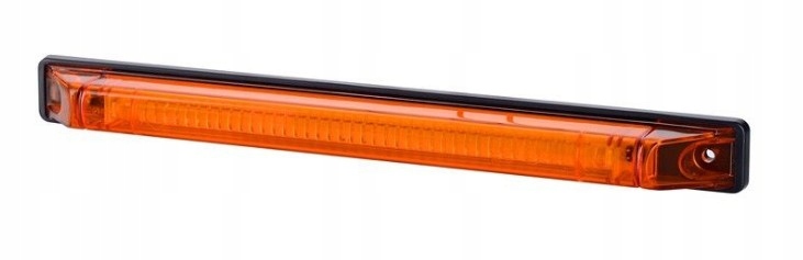 LAMPA OBRYSOWA OBRYSÓWKA LED POMARAŃCZOWA DŁUGA