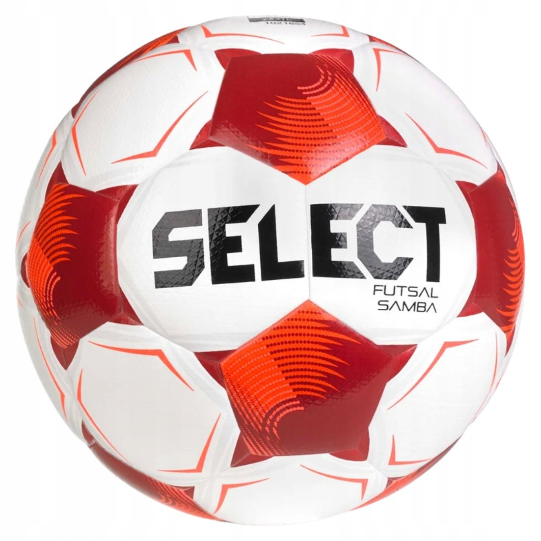 Fotbalový míč Select Futsal Samba V26 Fifa Basic bílo-červený 1021654 vel. 4