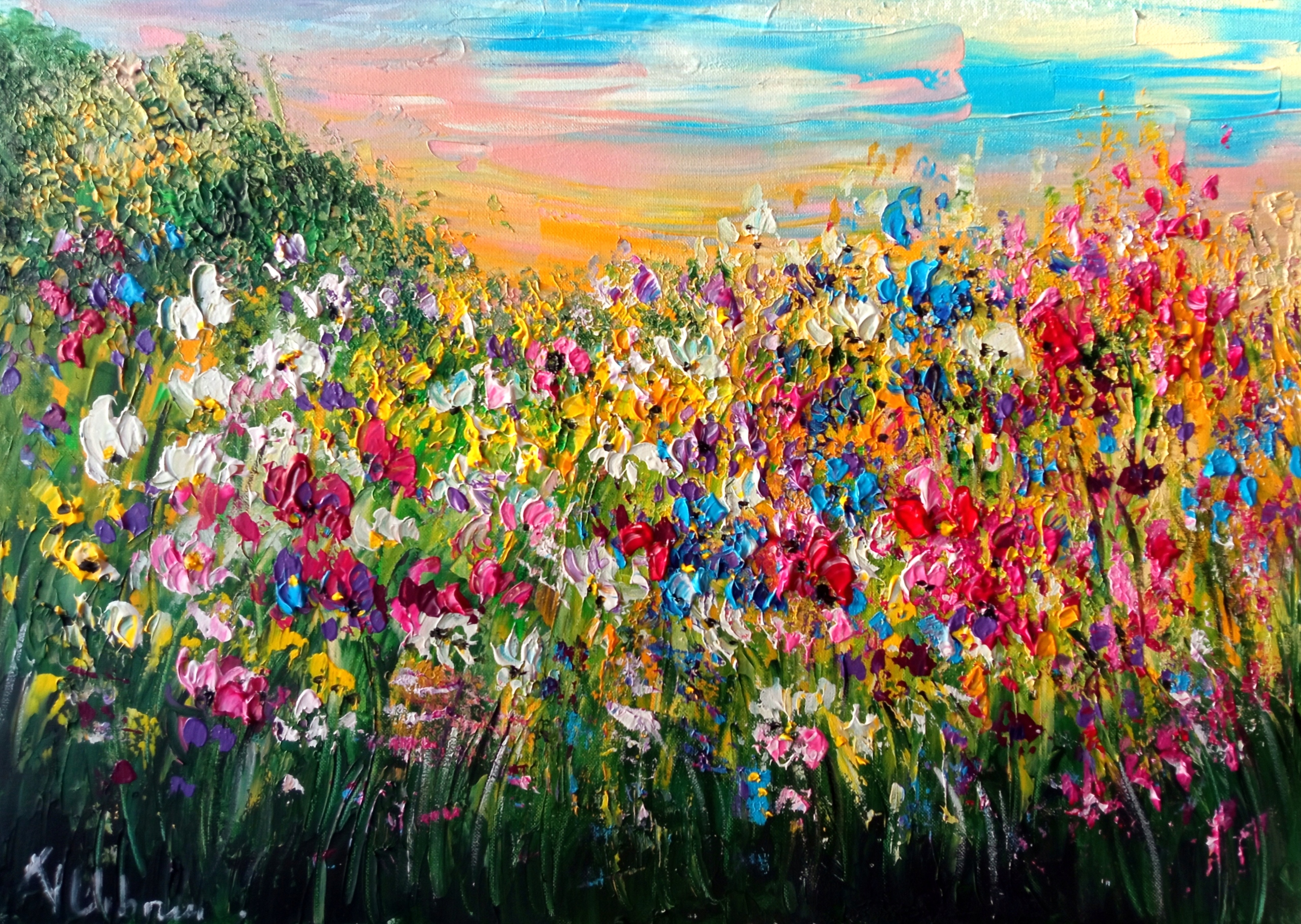 N.Urbanowicz Kolorowa Łąka...NOVA ART