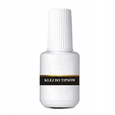 Klej do Tipsów ozdób paznokci z pędzelkiem - 7g