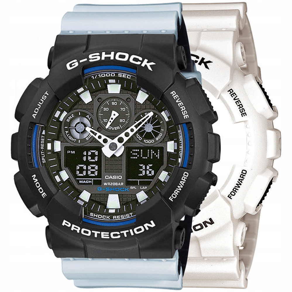 Hodinky Casio G-Shock Set GA-100B-7AER Luneta 10508136 Řemínek 10527469 20