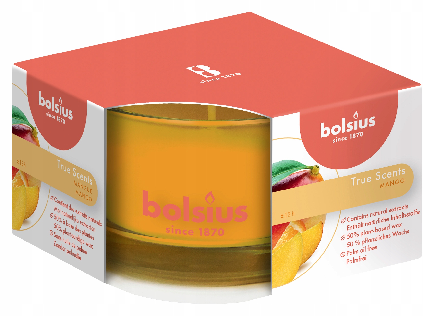 

Świeca zapachowa 50/80 mango Bolsius